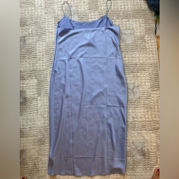 NWT J.Crew Blue Slip Dress size 12 - Picture 5 of 7